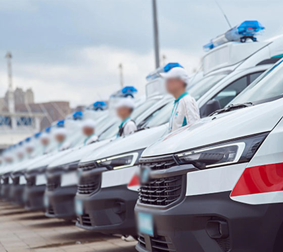 海晏县服务车队展示